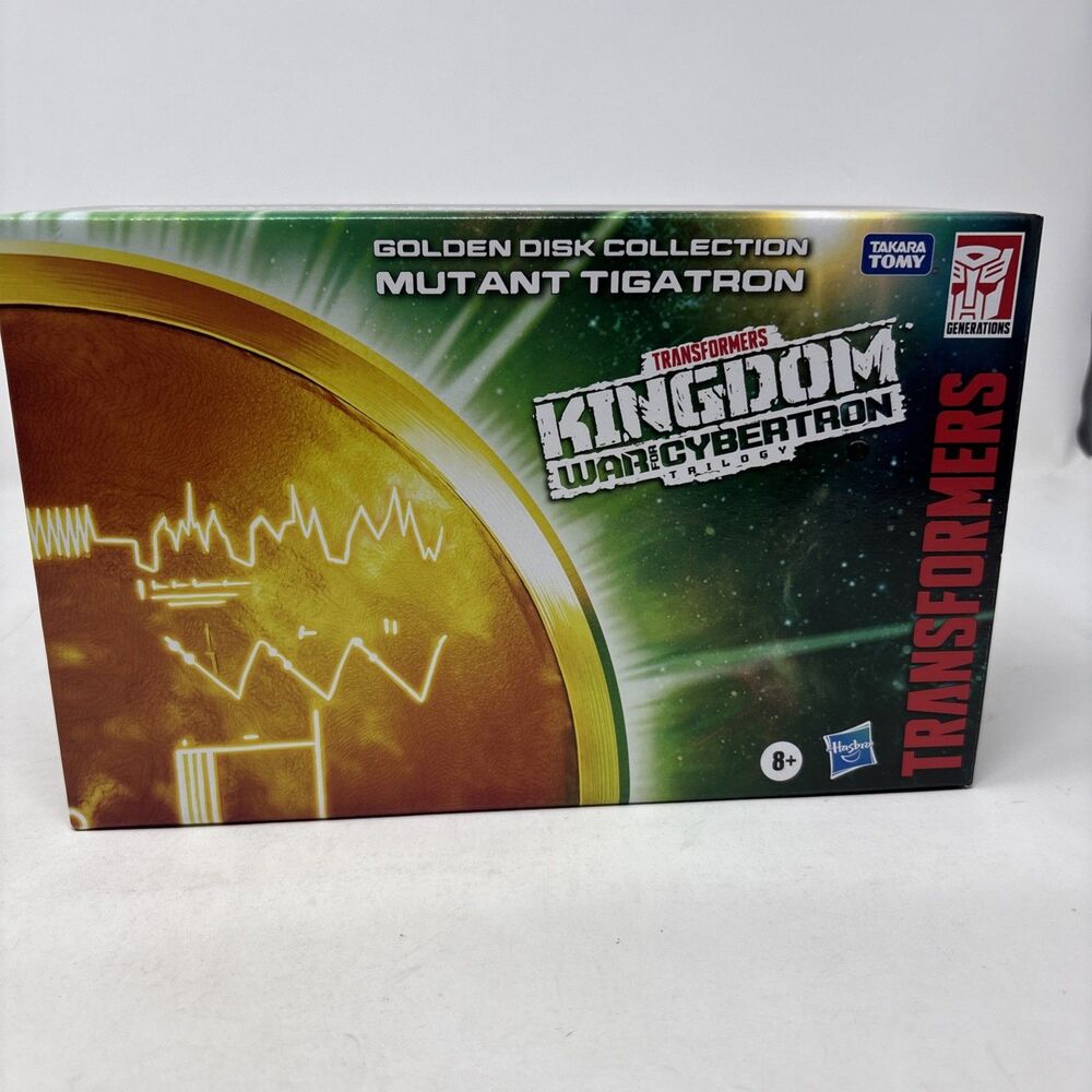 Transformers Kingdom War for Cybertron Gold Disk Collection Mutant Tigatron NEW